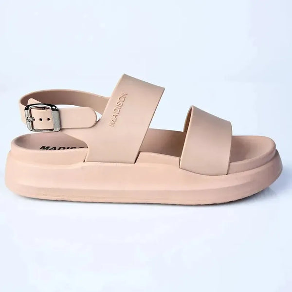 Madison Halter Sandal - Nude
