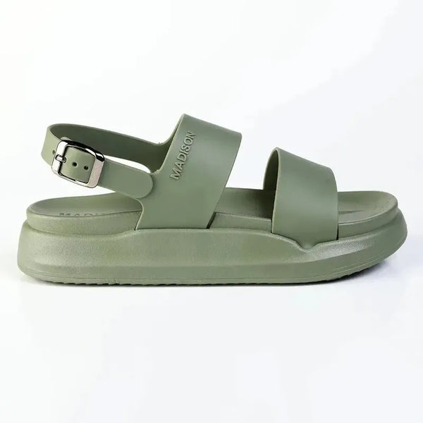 Madison Halter Sandal - Olive