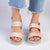 Madison Harper Sling Back Fashion Wedge - Nude-Madison Heart of New York-Buy shoes online