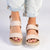 Madison Harper Sling Back Fashion Wedge - Nude-Madison Heart of New York-Buy shoes online