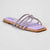 Madison Haven Diamond Strappy Sandals - Purple-Madison Heart of New York-Buy shoes online
