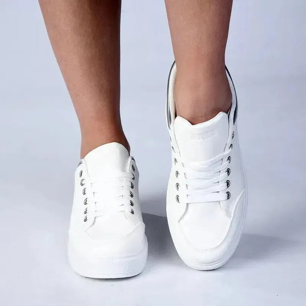 Madison Heart of New York Brynn Platform Sneakers - White