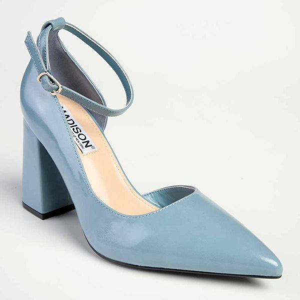 Madison India Block Heel - Blue-Madison Heart of New York-Buy shoes online