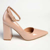 Madison India Block Heel - Nude-Madison Heart of New York-Buy shoes online