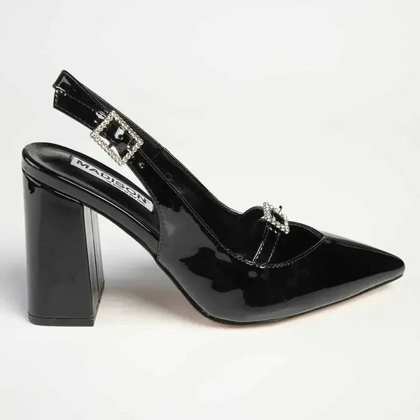 Madison Isolde Block Heel - Black