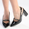 Madison Isolde Block Heel - Black