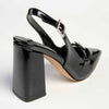 Madison Isolde Block Heel - Black-Madison Heart of New York-Buy shoes online