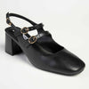 Madison Ivanna Block Heel - Black-Madison Heart of New York-Buy shoes online