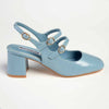 Madison Ivanna Block Heel - Blue-Madison Heart of New York-Buy shoes online