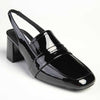 Madison Ivory Block Heel - Black-Madison Heart of New York-Buy shoes online