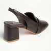 Madison Ivory Block Heel - Chocolate-Madison Heart of New York-Buy shoes online