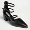 Madison Ivy Low Block Heel - Black-Madison Heart of New York-Buy shoes online