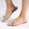 Madison Jackette Pump With Buckle - Nude-Madison Heart of New York-Buy shoes online