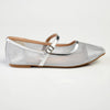 Madison Jackie Mesh Pump - Silver-Madison Heart of New York-Buy shoes online