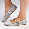 Madison Jackie Mesh Pump - Silver-Madison Heart of New York-Buy shoes online