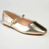 Madison Jackilee Pump With Buckle Strap - Gold-Madison Heart of New York-Buy shoes online