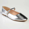 Madison Jackilee Pump With Buckle Strap - Silver-Madison Heart of New York-Buy shoes online