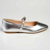 Madison Jackilee Pump With Buckle Strap - Silver-Madison Heart of New York-Buy shoes online