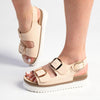 Madison Jaden Slingback Sandal - Beige-Madison Heart of New York-Buy shoes online