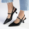 Madison Jakova Court Heels - Black-Madison Heart of New York-Buy shoes online