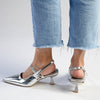 Madison Jakova Court Heels - Silver-Madison Heart of New York-Buy shoes online