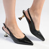 Madison Jamison Kitten Heels - Black-Madison Heart of New York-Buy shoes online