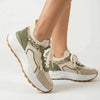 Madison Janey Sneaker - Nude Multi