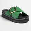 Madison Janiel Cross Over Mule - Green-Madison Heart of New York-Buy shoes online