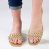 Madison Janine Studded Push In Mule - Clear Nude-Madison Heart of New York-Buy shoes online