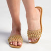 Madison Janine Studded Push In Mule - Nude-Madison Heart of New York-Buy shoes online