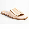 Madison Janvee Buckle Trim Push In Mule - Natural-Madison Heart of New York-Buy shoes online