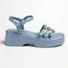 Madison Jaquenette Sandal - Light Blue