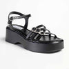 Madison Jaquenette Slingback Sandal - Black-Madison Heart of New York-Buy shoes online