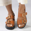 Madison Jaquine Sandal - Tan