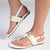 Madison Jayzee Sandal - White