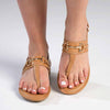 Madison Jayzee T-Bar Sandal - Tan-Madison Heart of New York-Buy shoes online