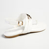 Madison Jayzee T-Bar Sandal - White-Madison-Buy shoes online