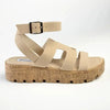 Madison Jeanmarie Wedge - Taupe