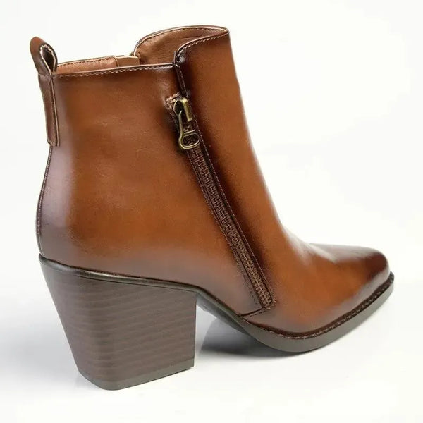 Madison Jeffie Ankle Boot - Tan