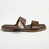 Madison Jen Double Strap Sandal - Chocolate Multi-Madison Heart of New York-Buy shoes online