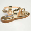 Madison Jenna Toe Ring Flat Sandal - Gold-Madison Heart of New York-Buy shoes online