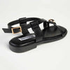 Madison Jenna Toe Ring Sandal - Black-Madison Heart of New York-Buy shoes online