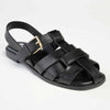 Madison Jerry Closed Toe Sandal - Black-Madison Heart of New York-Buy shoes online