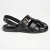 Madison Jerry Closed Toe Sandal - Black-Madison Heart of New York-Buy shoes online