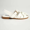 Madison Jerry Closed Toe Sandal - White-Madison Heart of New York-Buy shoes online