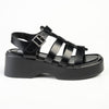 Madison Jizelle Platform Sandals - Black-Madison Heart of New York-Buy shoes online