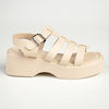 Madison Jizelle Platform Sandals - Nude-Madison Heart of New York-Buy shoes online