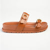 Madison Joanie Push in Sandal - Tan-Madison Heart of New York-Buy shoes online