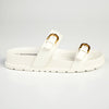 Madison Joanie Push in Sandal - White-Madison Heart of New York-Buy shoes online