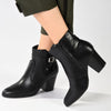 Madison Jobeth Ankle Boot - Black-Madison Heart of New York-Buy shoes online